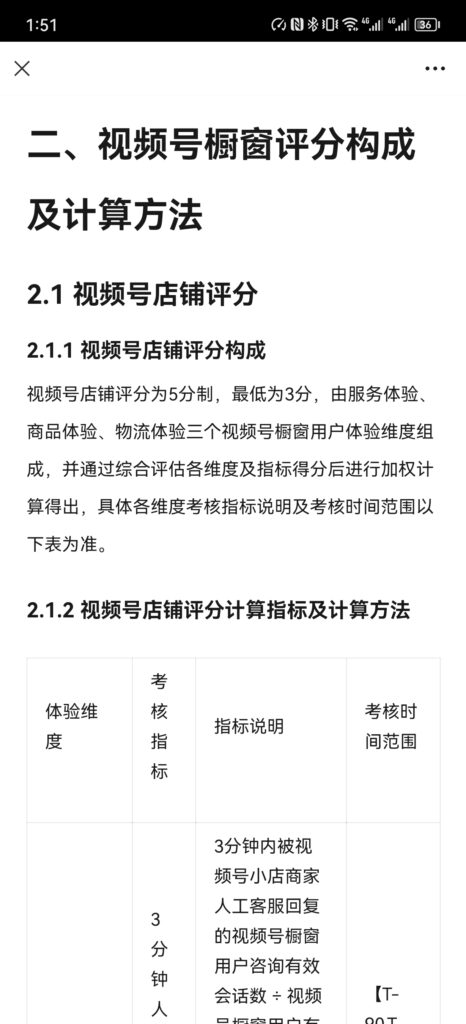 第265篇 视频号小店DSR评分对卖货影响-流量情报局-嗨推旗下流量情报局