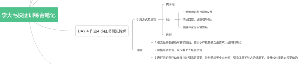 李大毛作业4 小红书流量拆解-快团团项目论坛-情报局会员交流-流量情报局-嗨推旗下流量情报局