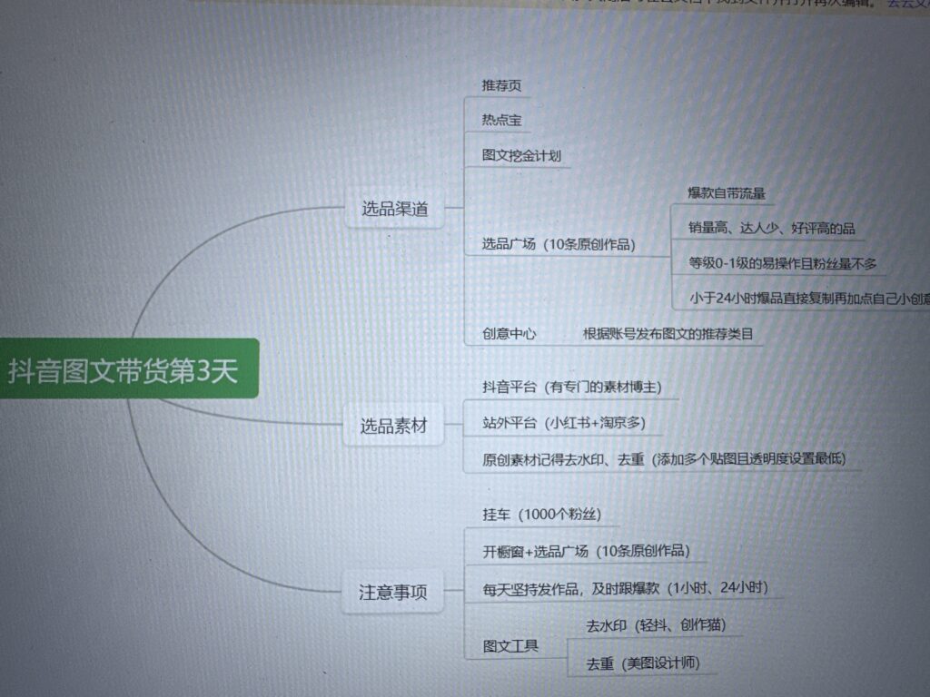 方某人+抖音图文带货第三天-抖音图文带货论坛-情报局会员交流-流量情报局-嗨推旗下流量情报局